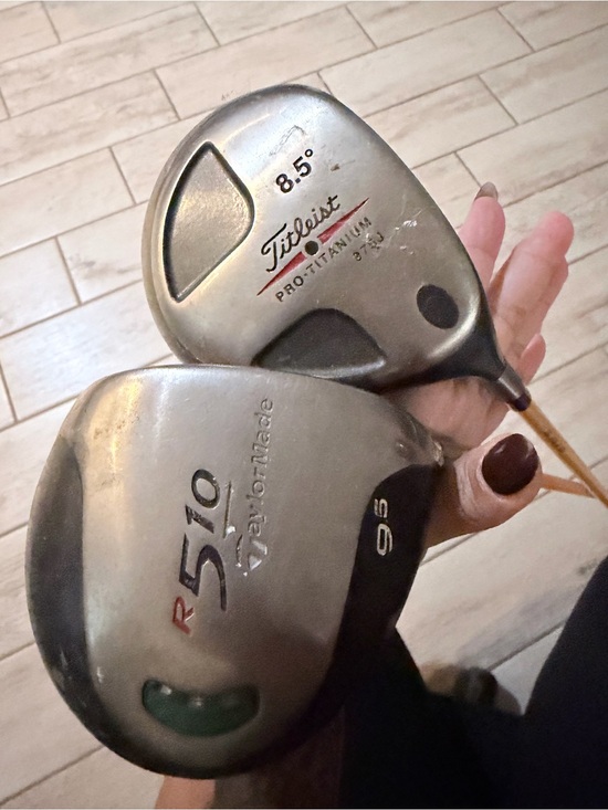 Titleist Other - Vintage Titleist 975J & TaylorMade R510 Titanium Drivers – 8.5° & 9.5° – RH